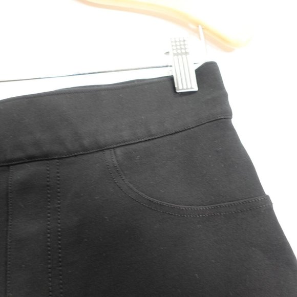 Spanx Crop Pants Medium Black Skinny Jeggings Ankle Stretch Casual Pull On - Picture 9 of 13